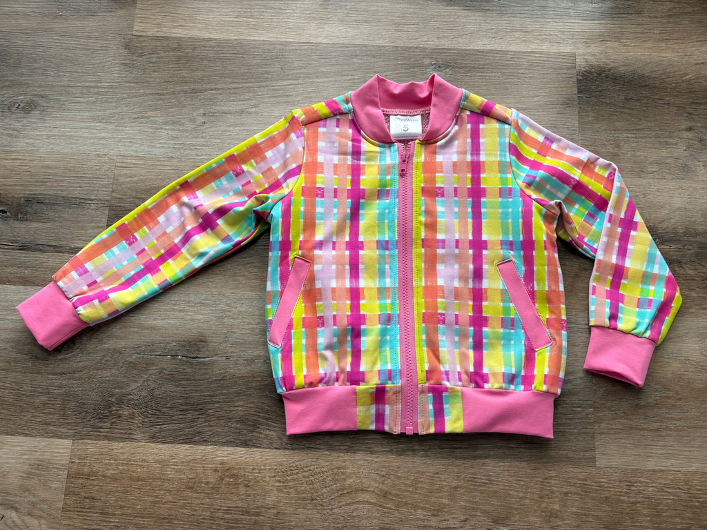 Stripes Bomber Jacket