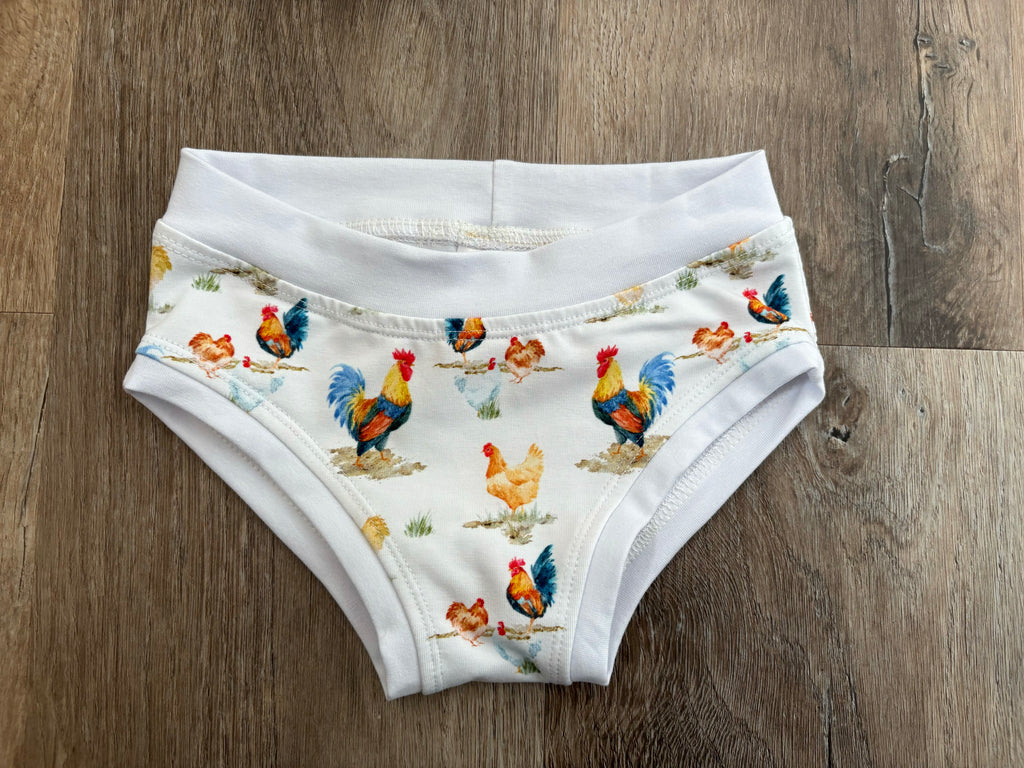 Chicken Undies size 3-4