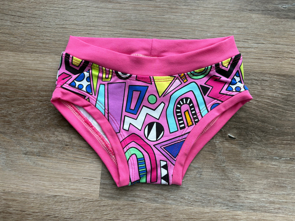 80s Pink Kids Undies