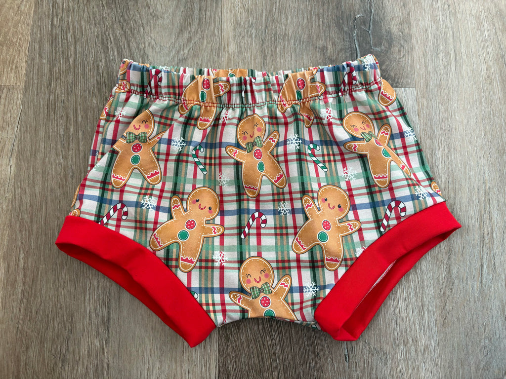 Gingerbread Bummie shorts size 3