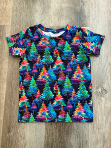 Rainbow trees tshirt