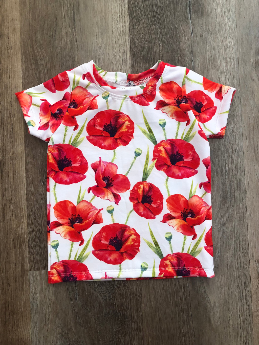 Poppies Tshirt size 1