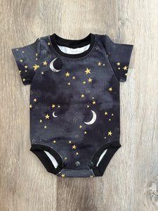 Stary Night snap crotch onsie