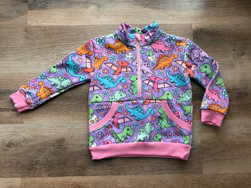 A-Roar-able Half Zip Pullover
