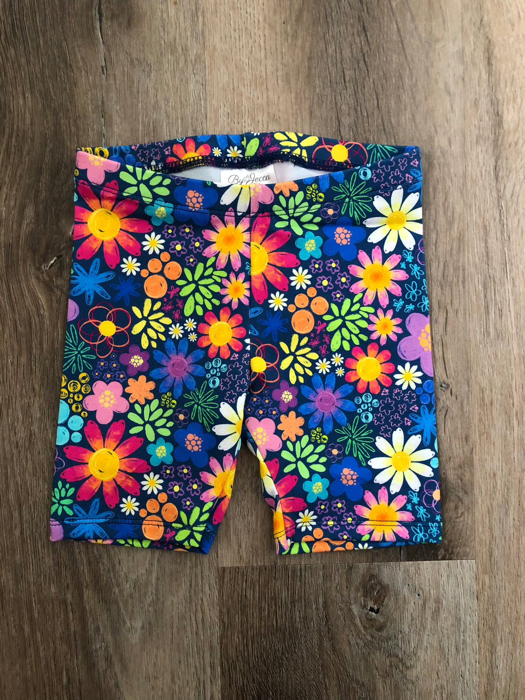 Floral Bike Shorts size 3 and 4